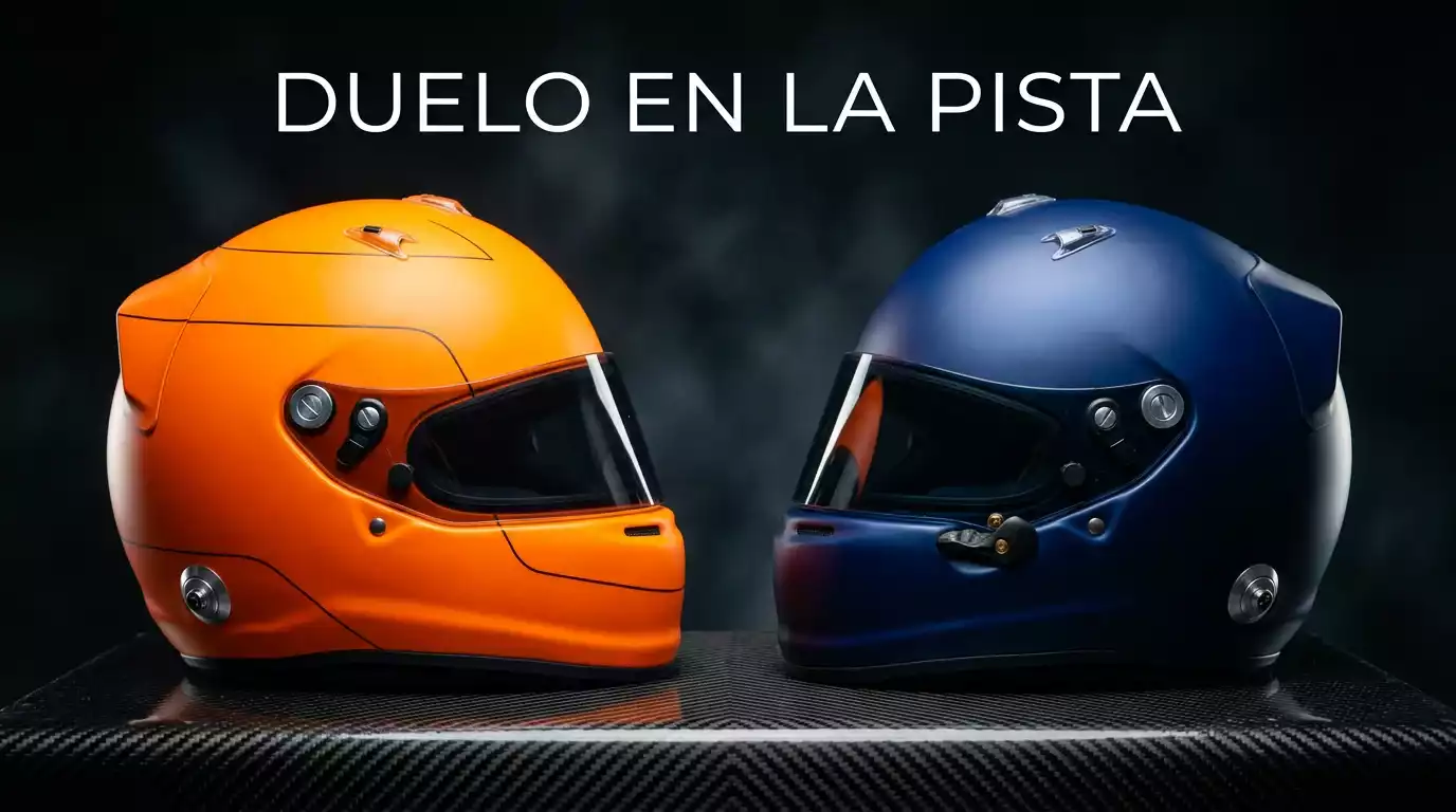 Comparativa entre Lando Norris y Max Verstappen para el campeonato de F1 2026